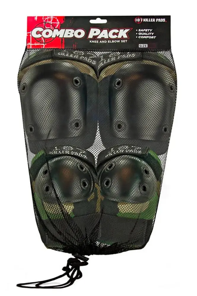 187 Killer Pads Combo Pack Knee & Elbow
