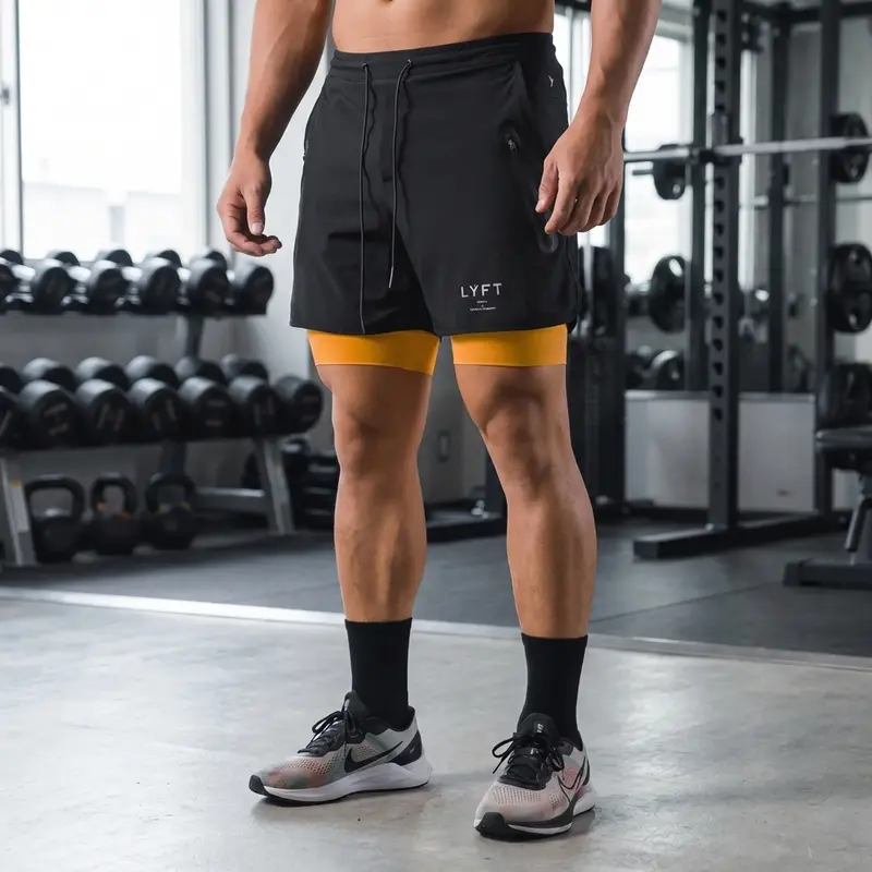 2-in-1 sportbroek voor heren