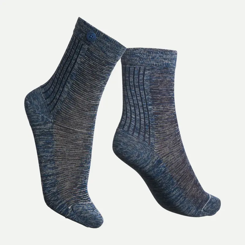 2 Way Rib - Navy Twisted