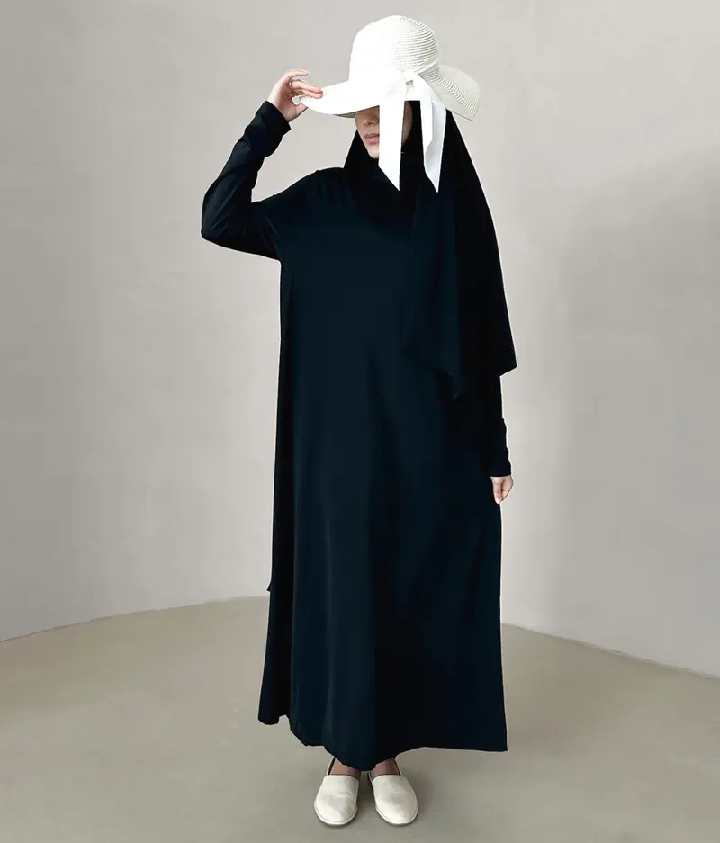3 - Layer Burkini Long - Black