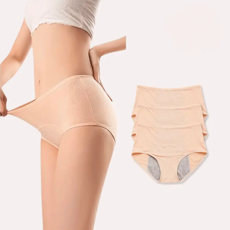 3 stuks - Lekvrij menstruatie ondergoed - Zaida