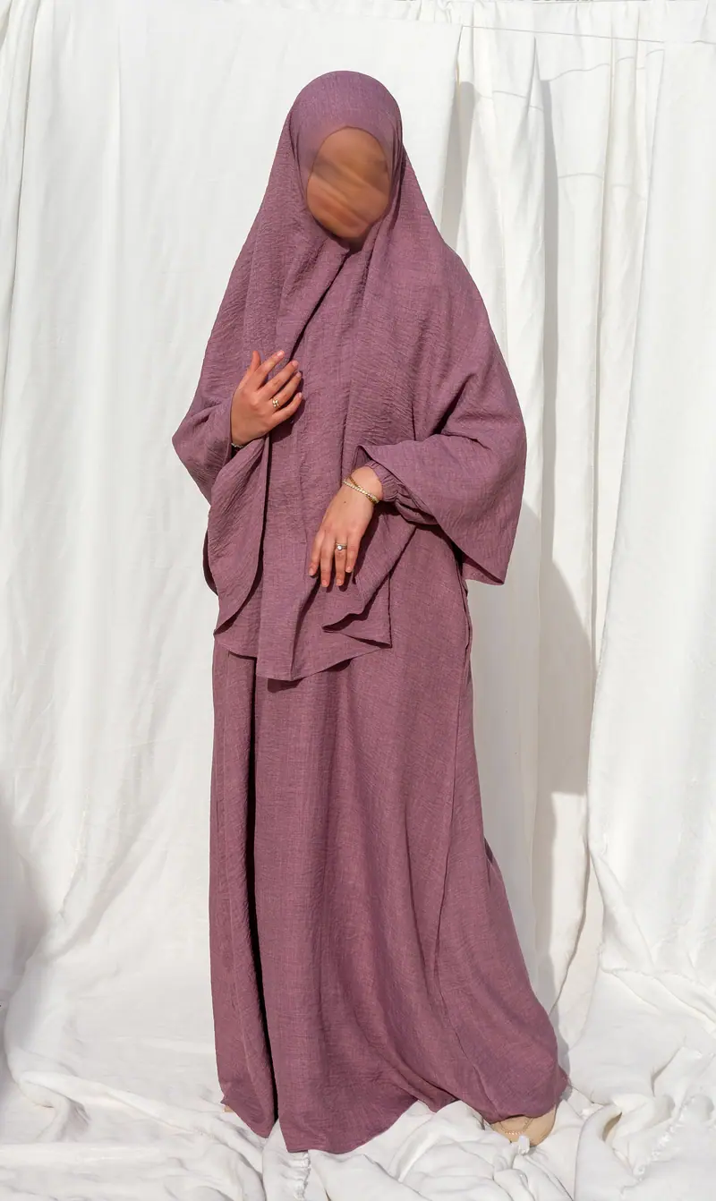 3baya Essential + Hijab - Peony Purple