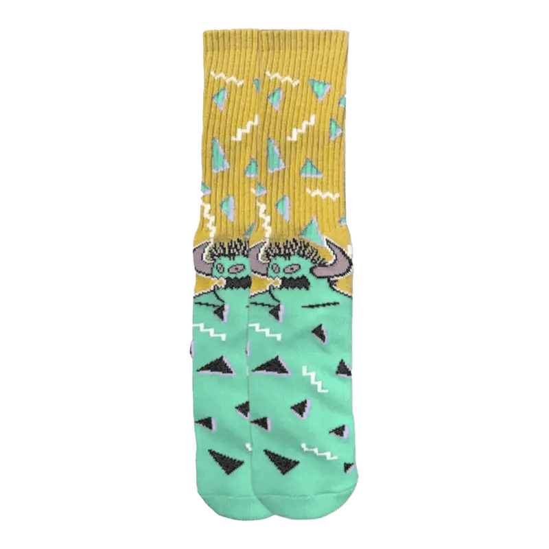 80'S MONSTER CREW SOCKS