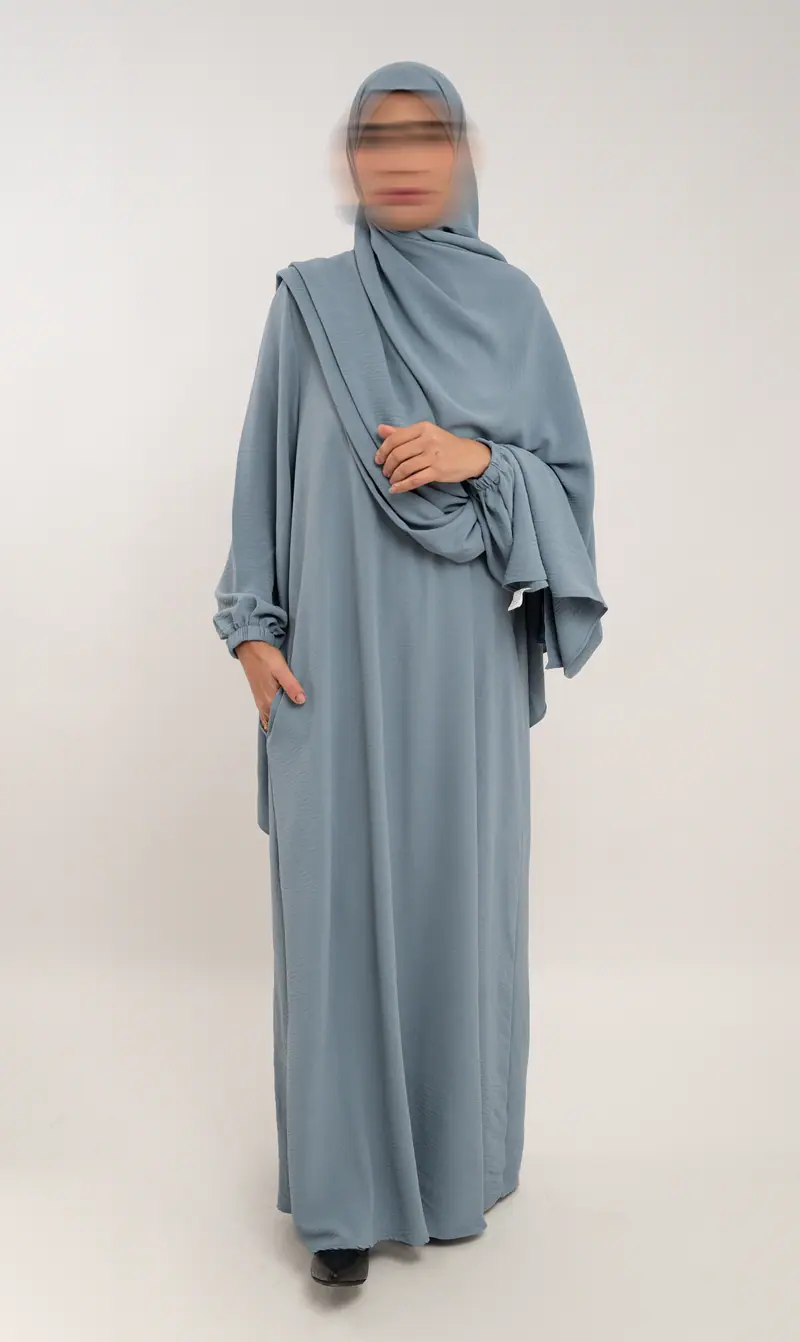 A-lijn Puff Jazz Abaya R - Jeans