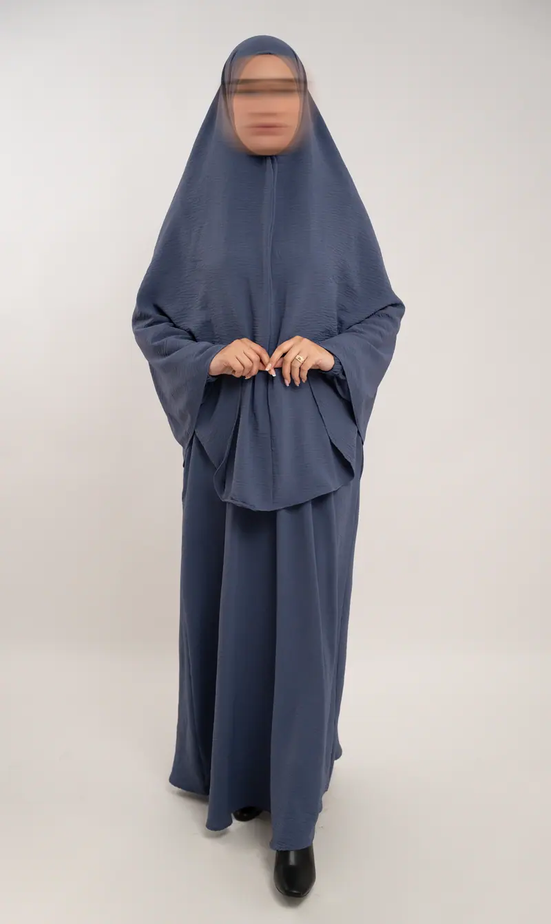 A-lijn Puff Jazz Abaya R - Palmeraie