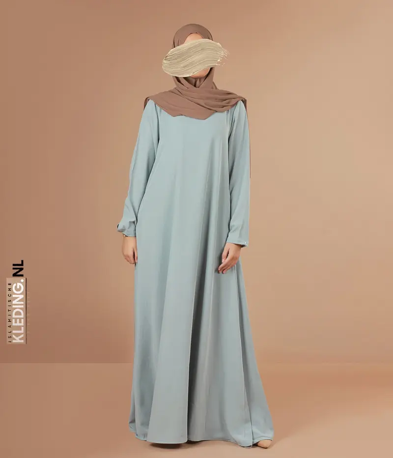 Abaya A-lijn - Ellysa - Baby Blue