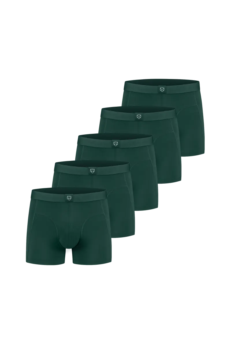 ACE Boxershorts 5P Green Pine