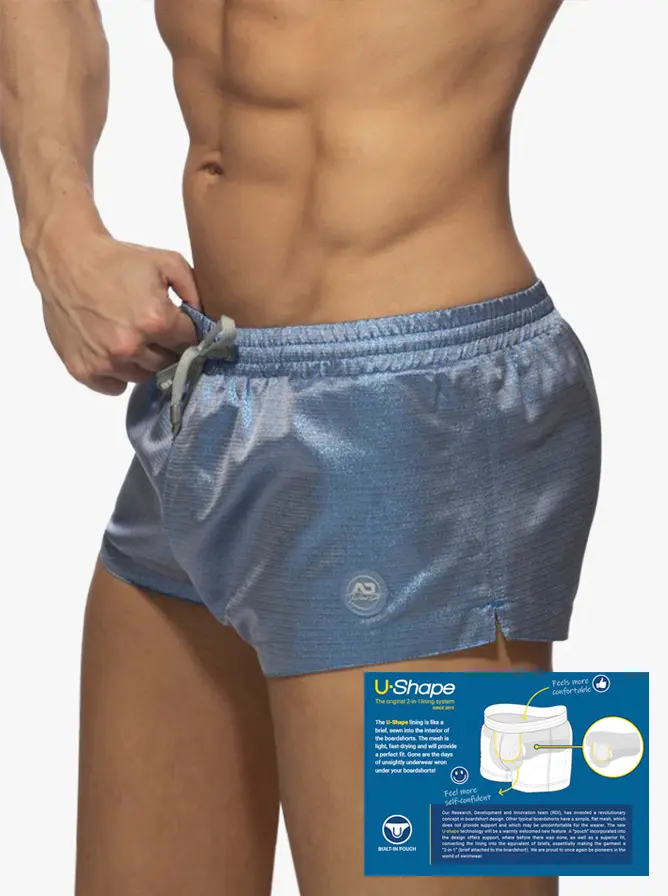 Addicted ADS354 Party Swim Shorts Royal Blue
