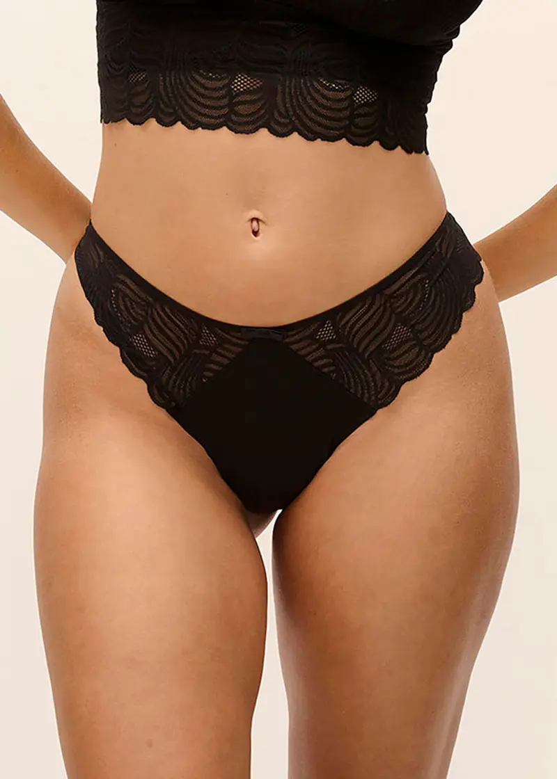Alanna String Zwart
