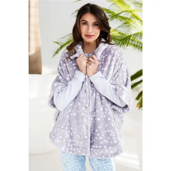 Anna Poncho Anna-31 Gris