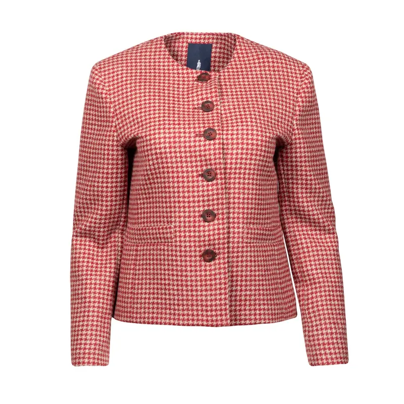 Annelise Houndstooth Jacket