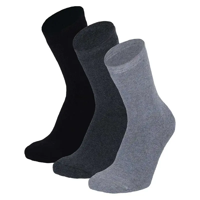 Apollo kindersokken - Badstof/ Blauw Mix 3 Pack