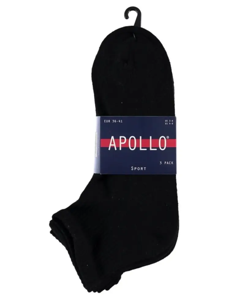 Apollo - Quarter - Damessokken - Badstofzool