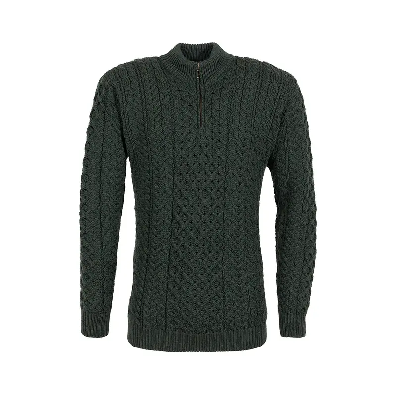 Aran half zip