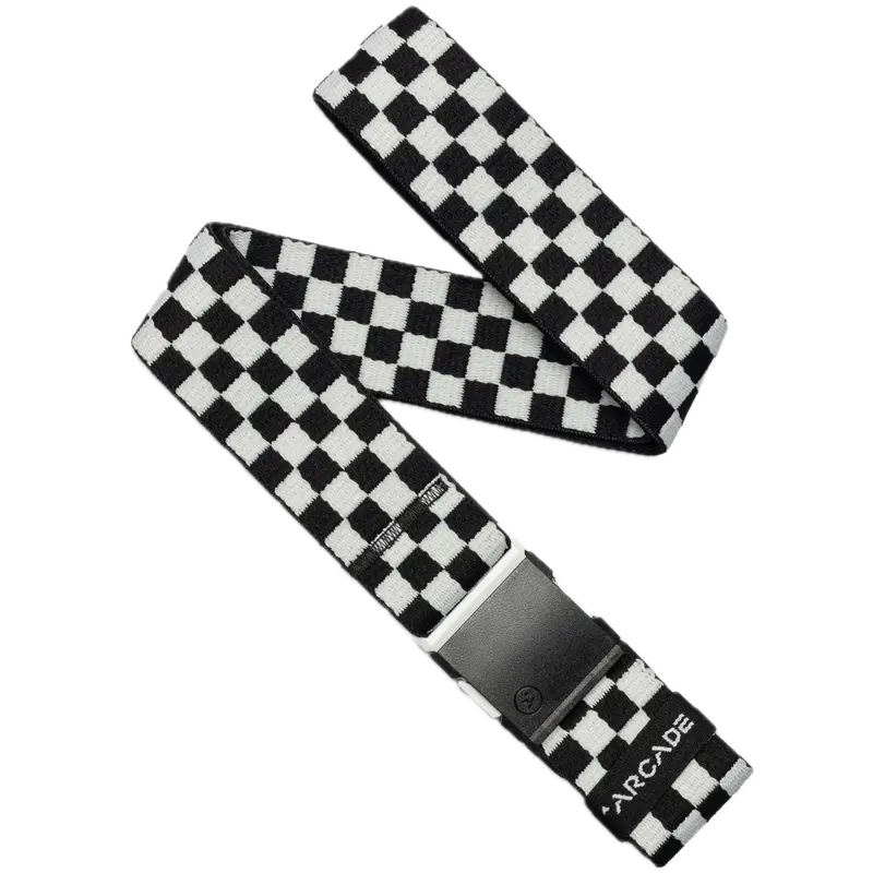 Arcade Belts Check Black Glacial