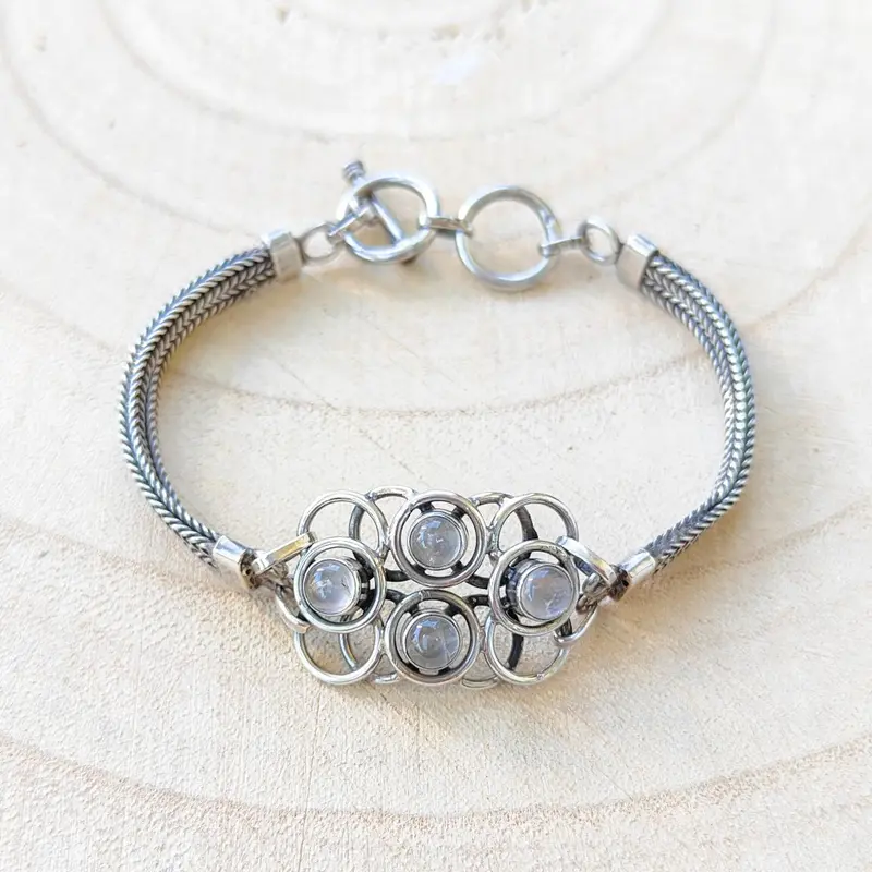Armband Anna - Een juweel van een armband met labradoriet