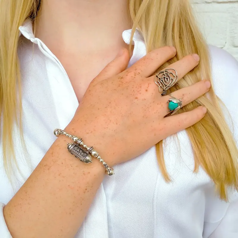 Armband met ashanger, prayer box