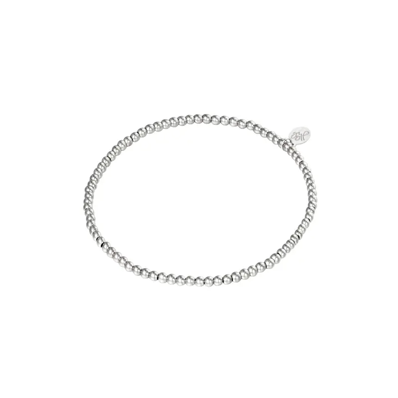 Armband Tiny Beads Zilverkleurig - Roestvrij Staal