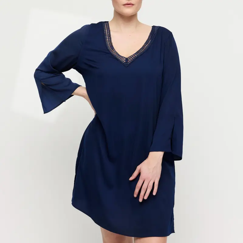 Aswan Kaftan 4012484 Water Blue