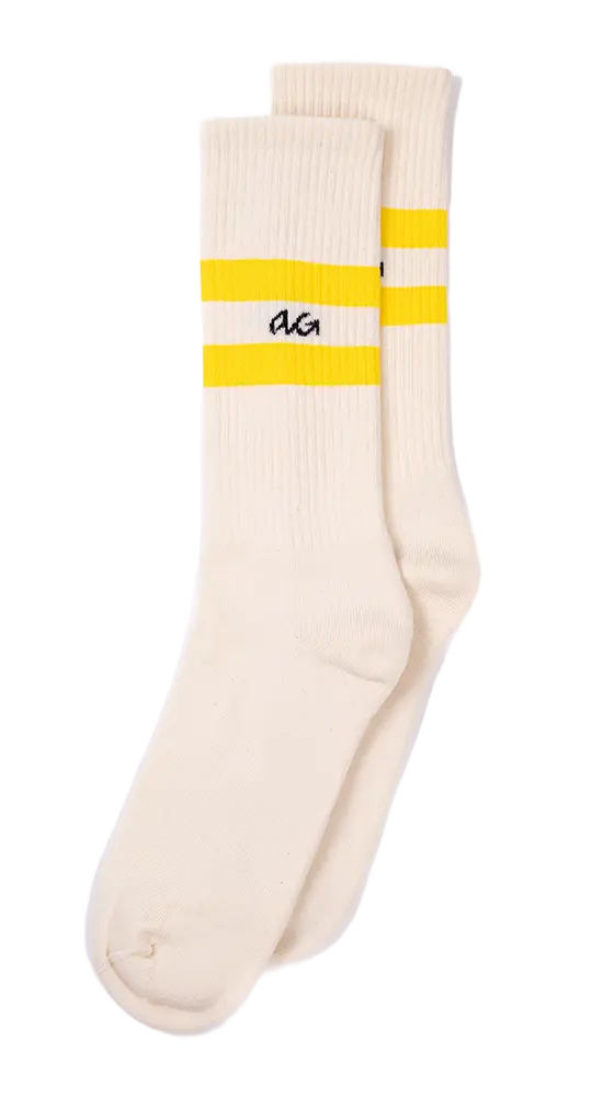 Athletic Organic Stripes | Yellow
