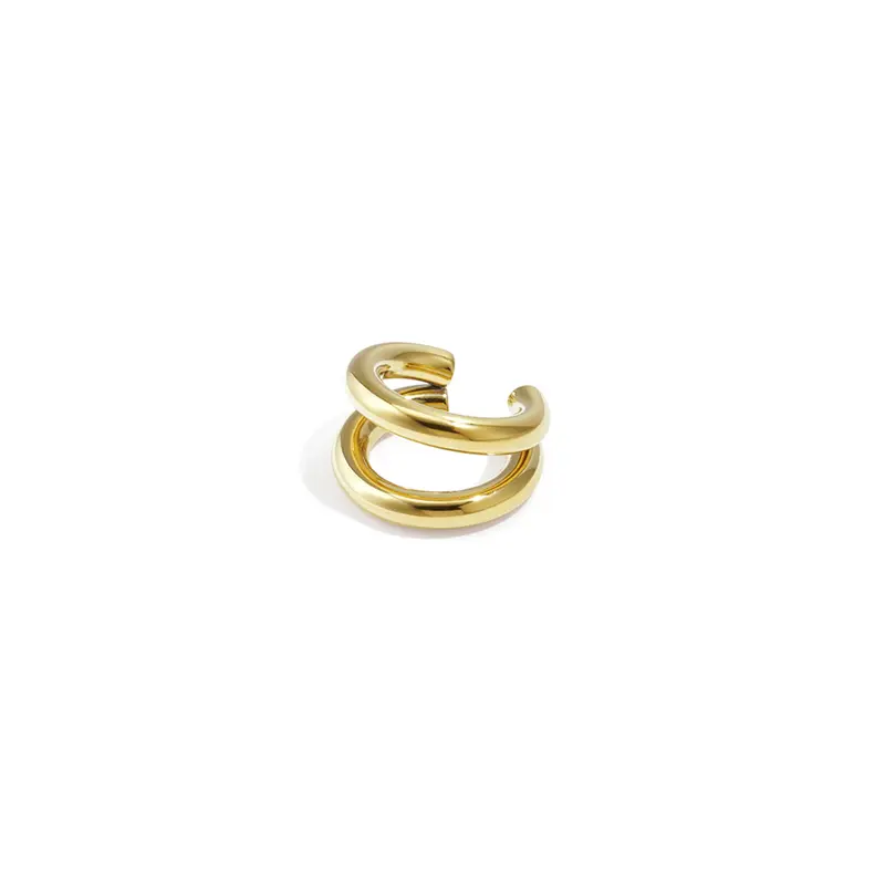 Aurora Curve Ear Cuff Goudkleurig