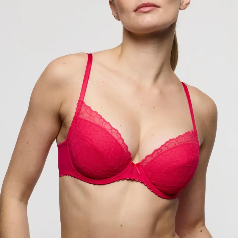 Azelie Push Up Bh met uitneembare Pads 0103017 Framboos