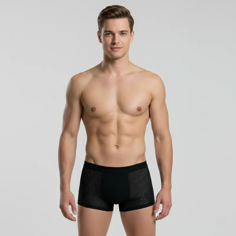 Bamboe boxershorts set