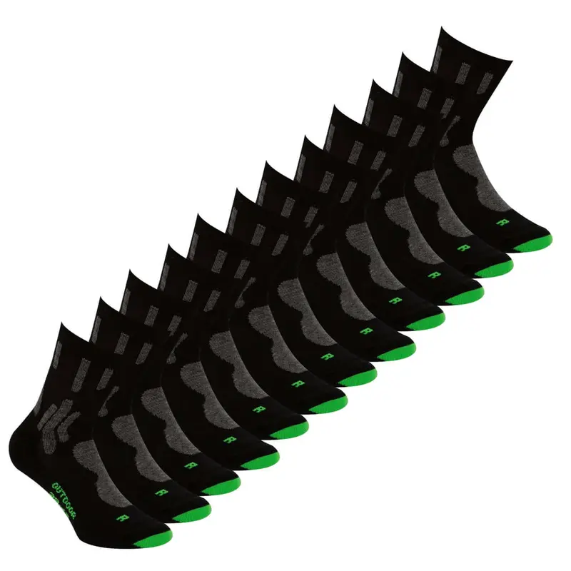 Bamboe Outdoor Wandelsokken 12-Pack