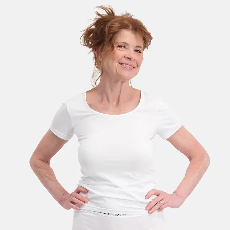 Bamboe T-Shirt Dames 2-Pack - Bamboo Basics Kate