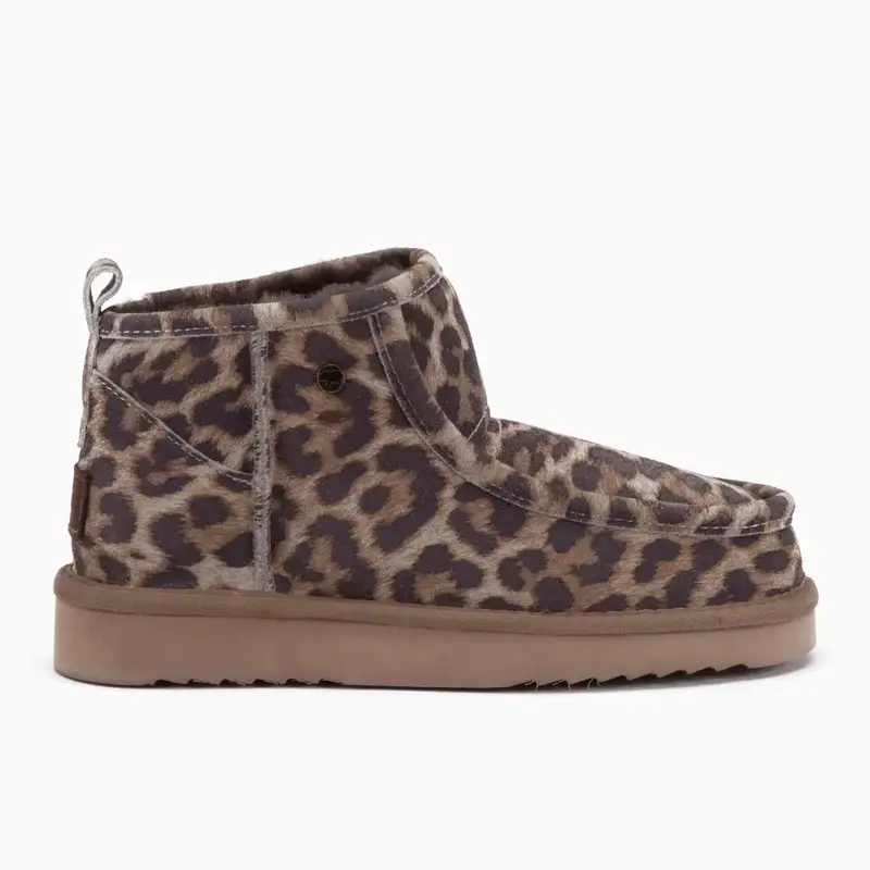 Barunga Dames Suède Boot Panther Stone