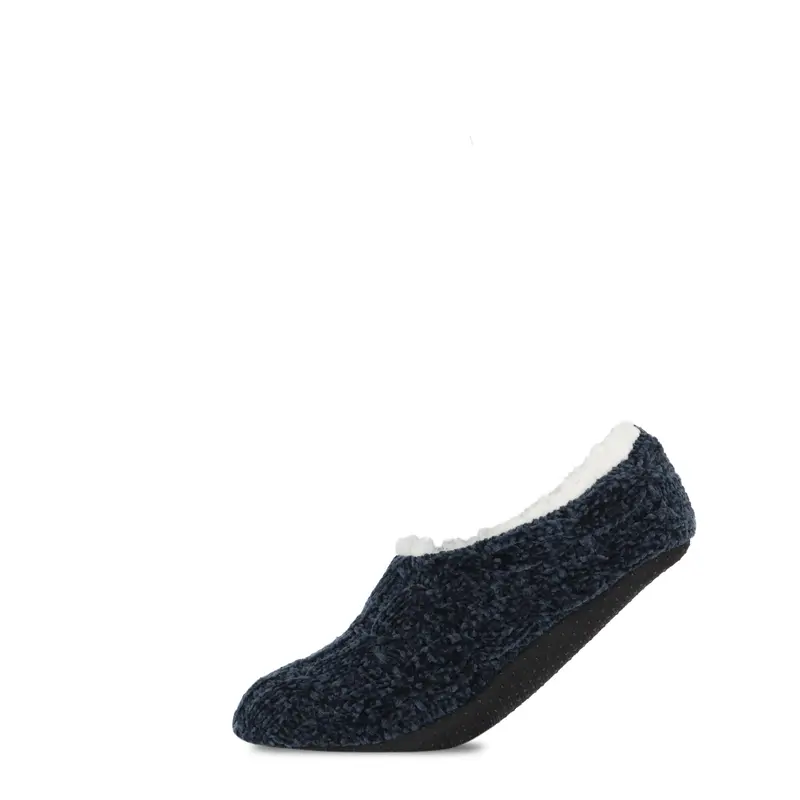 Basset - Dames Sloffen Antislip / Antraciet  Eucalyptus  Night Blue   Port