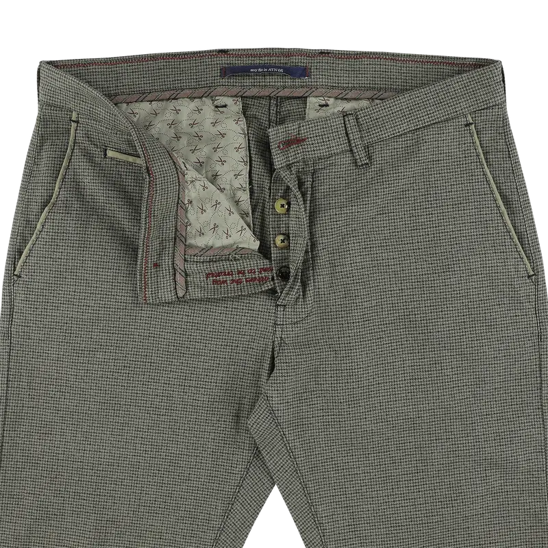 Beige cotton slim fit trousers Atelier Noterman - ATN05-A72 1803/726