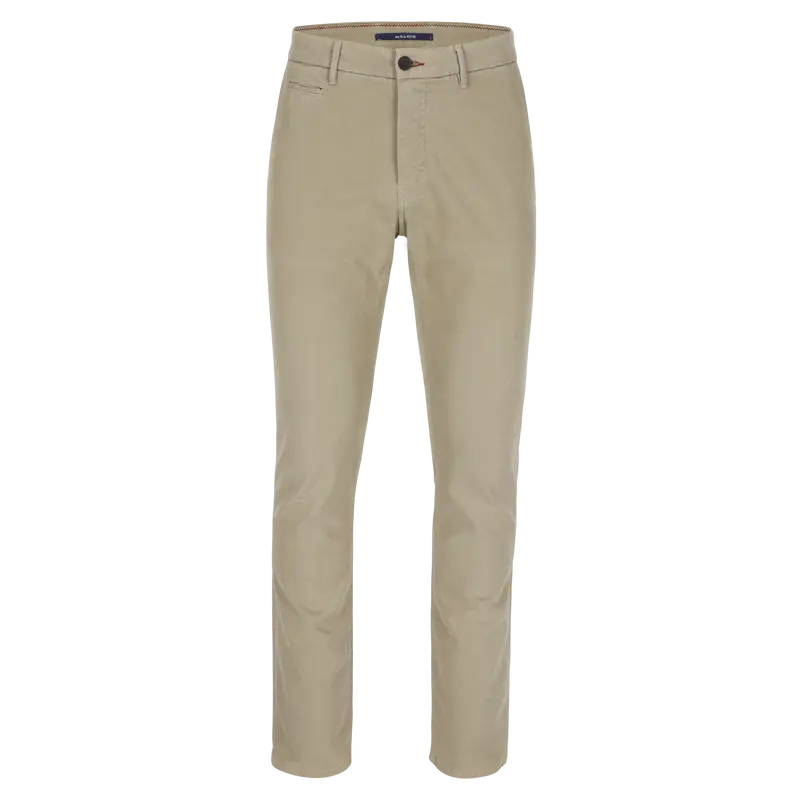 Beige cotton slim fit trousers Atelier Noterman - ATN05-A78 1803/726