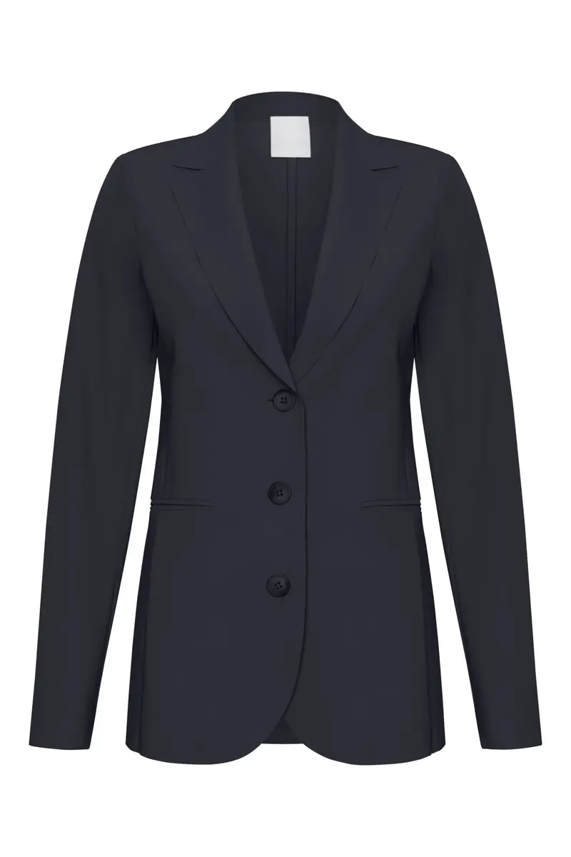 Blazer | Travel Jersey | Toku | Black-Blue