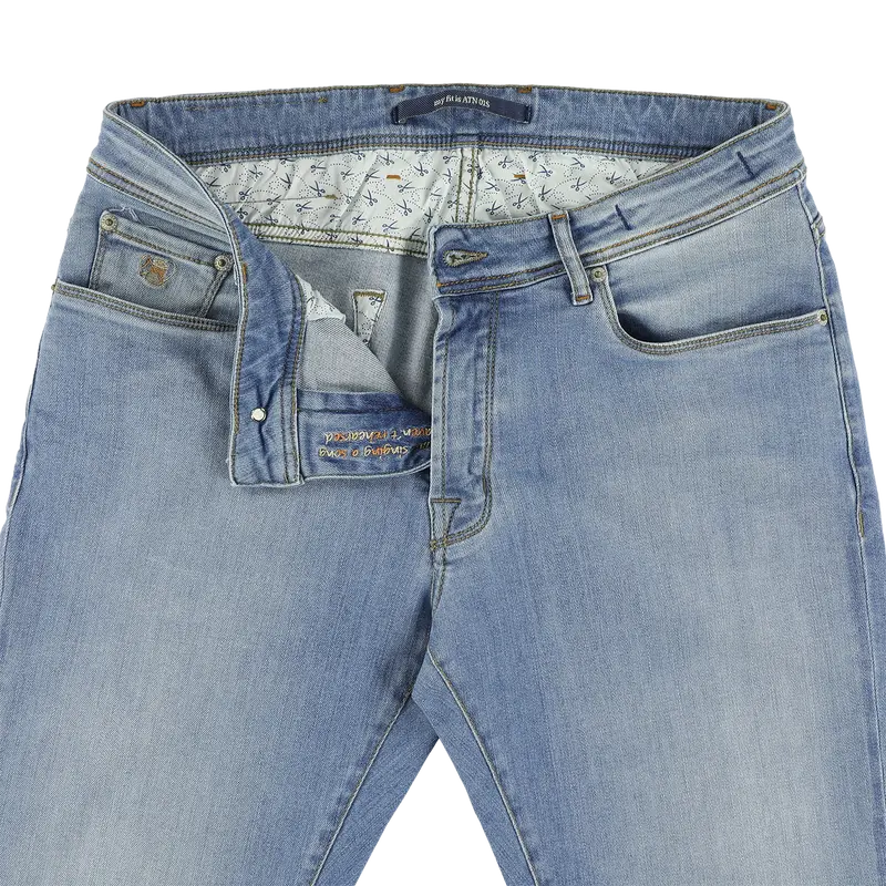 Bleach slim fit jeans Atelier Noterman - ATN01S-A27-0638/108