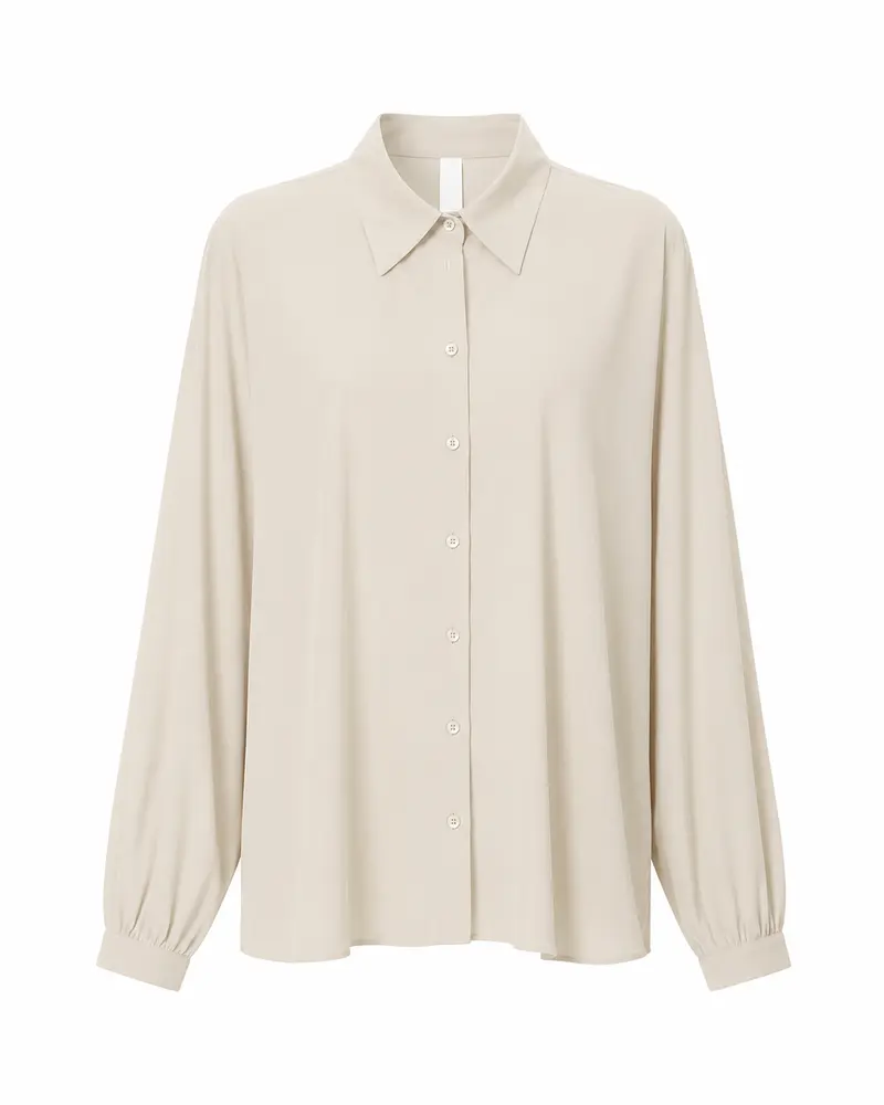 Blouse | Recycled Light Travel | Iwai | Linen