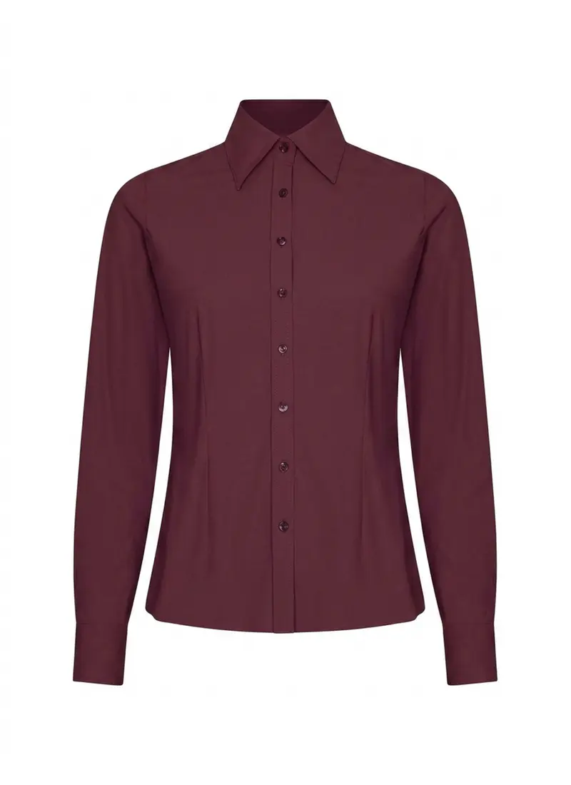 Blouse | Regular Travel | Ayaka Closed | Merlot