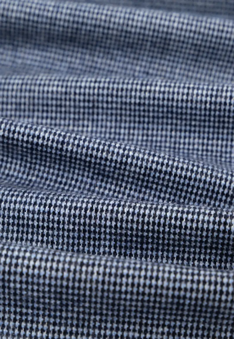 Blue checkered  scarf State of Art - 26890/5995