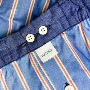 Blue striped cotton boxershorts Sixtine's - Paula