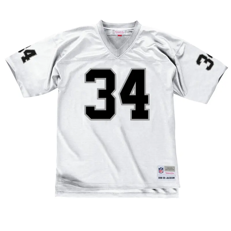 Bo Jackson Los Angeles Raiders NFL Legacy Jersey Mitchell & Ness White