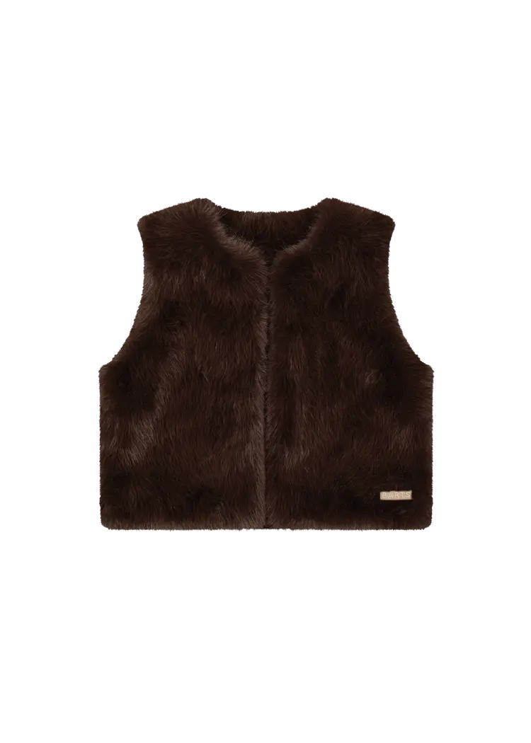 Bodywarmer, Donkerbruin