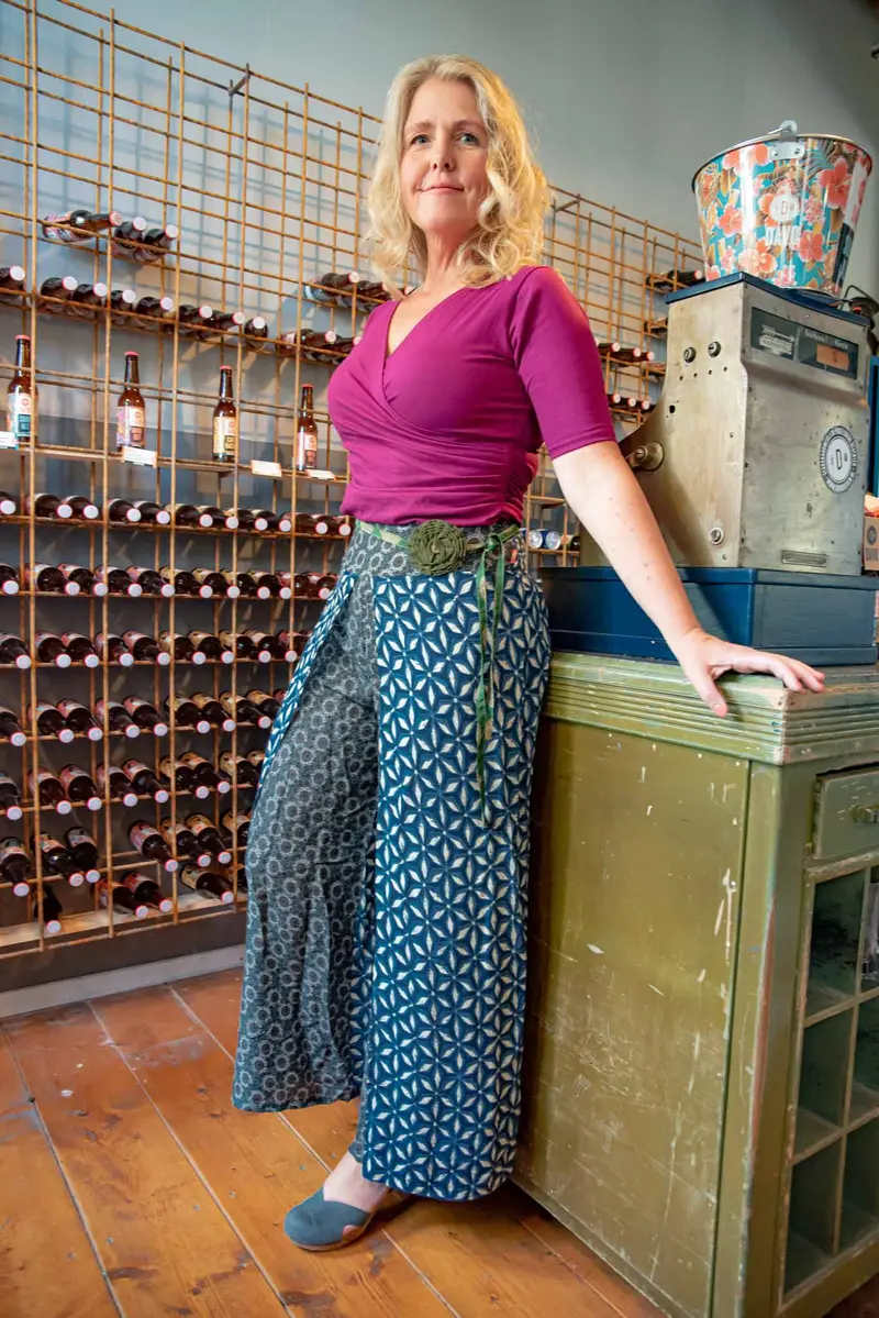 Boho Malana broek - boho broek gemaakt door Tantilly - galaxy flowers