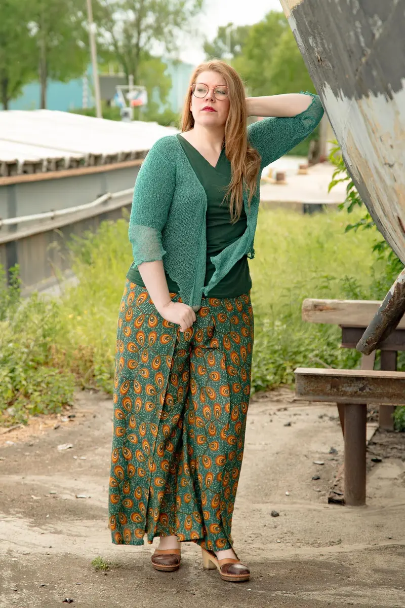 Boho Malana broek - boho broek gemaakt door Tantilly- seventies