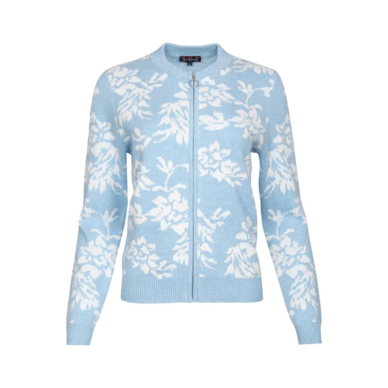 Bomber cardi flower