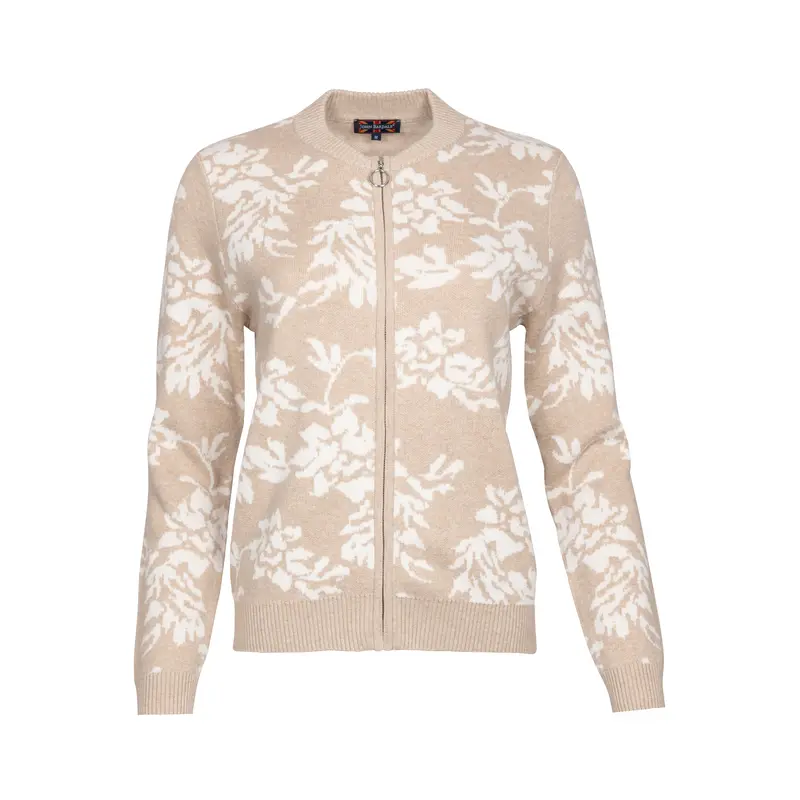 Bomber cardi flower