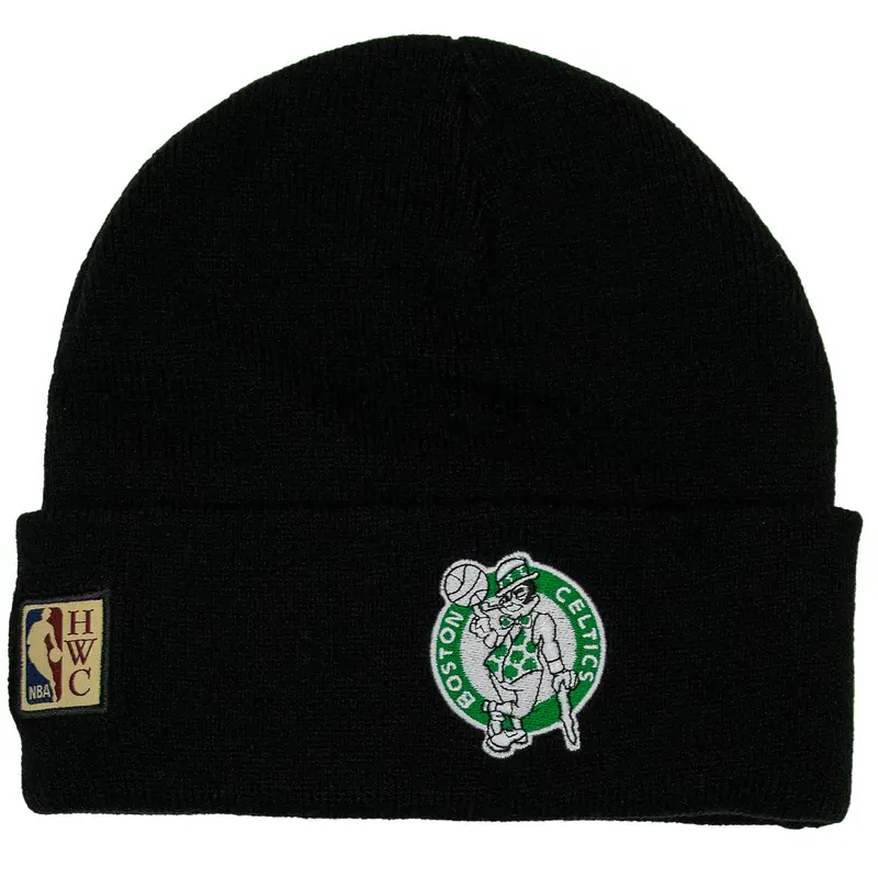 Boston Celtics NBA Embroidered Logo Beanie Mitchell & Ness