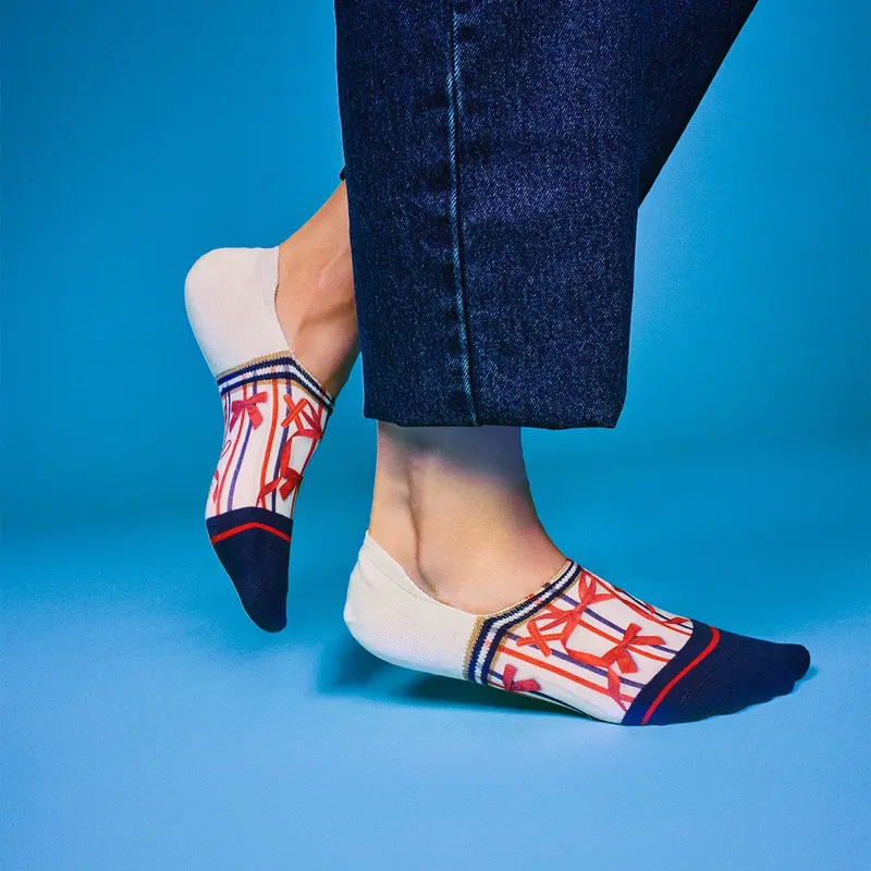 Bow dames footies