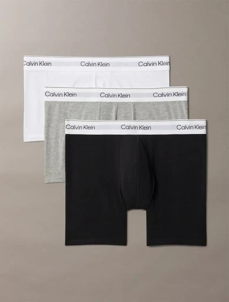 Boxer brief 3 long NB4394 MP1 White/black/grey