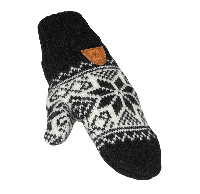 Bråtens - Snowflake mittens | wollen wanten
