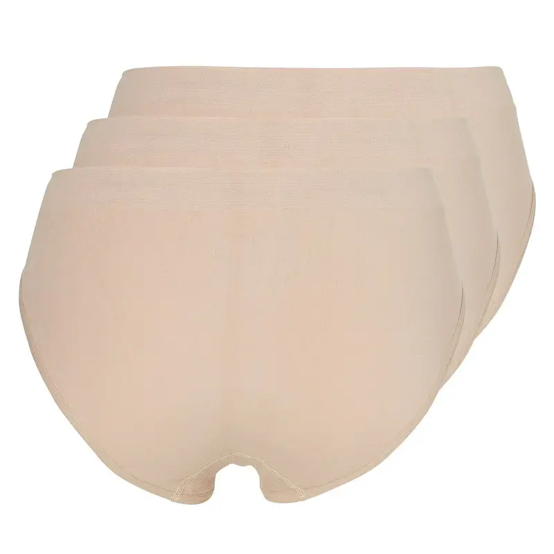 Briefs/Slips Seamless Dames 3-Pack Nude